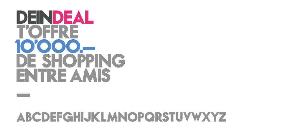 Concours en ligne 3 Typographie et couleurs du concours en ligne