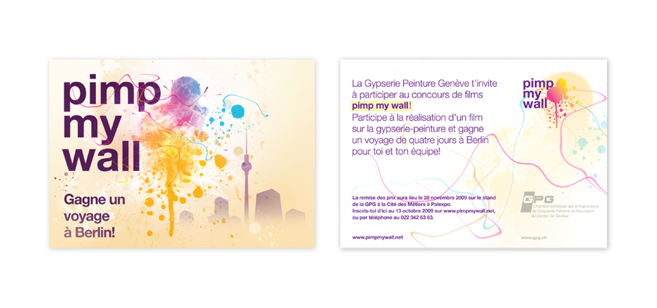 Grand concours de vidéos online 9 Flyer du concours