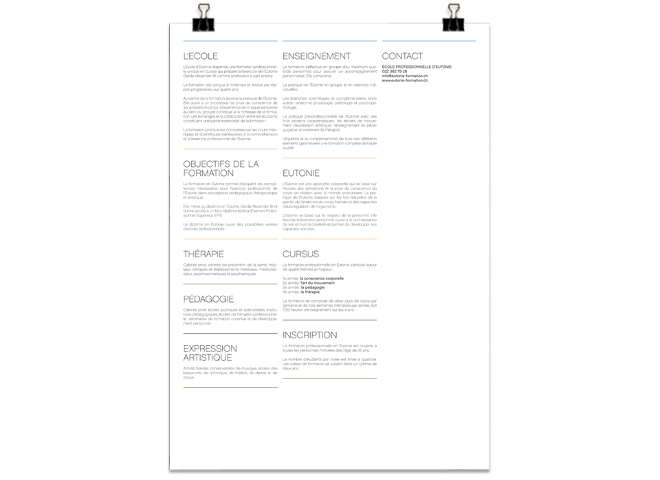 Communication print 5 Visuel du verso de l'affiche