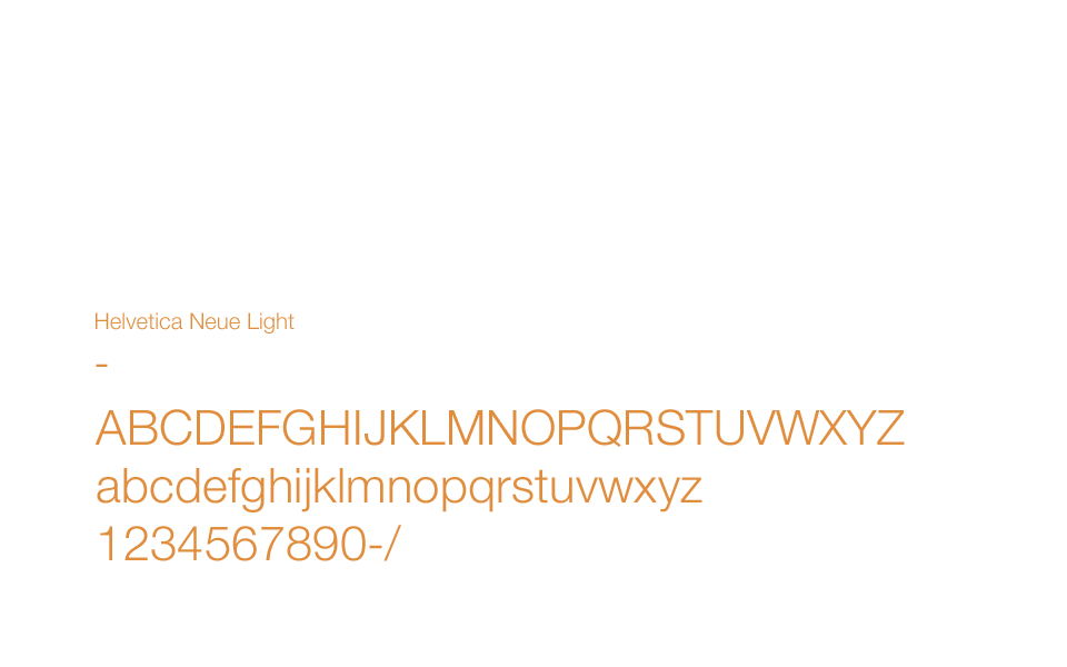 Communication print 1 Typographie utilisée pour les éléments de communication print