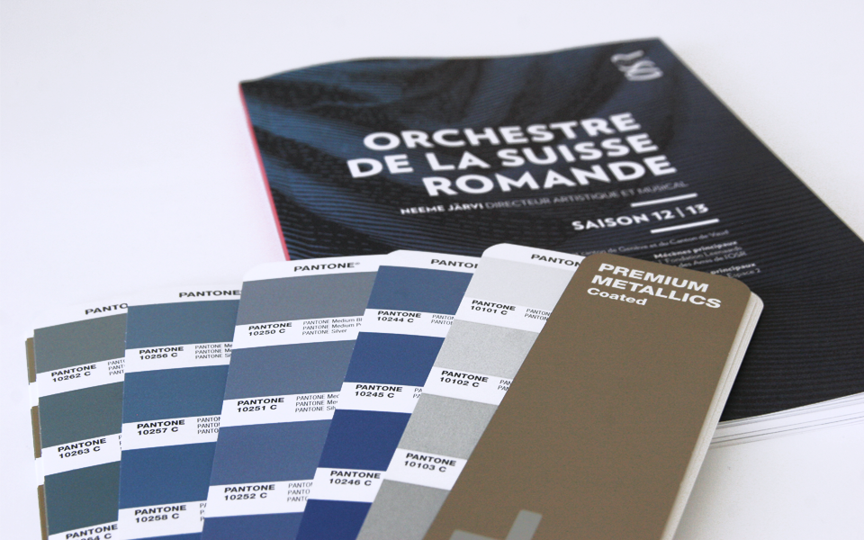 Nouvelle identité visuelle pour un programme annuel 6 Palette de couleurs de la nouvelle identité visuelle