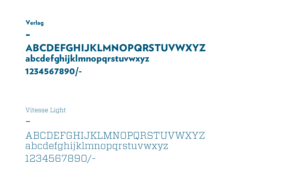 Nouvelle identité visuelle pour un programme annuel 1 Typographie de la nouvelle identité visuelle