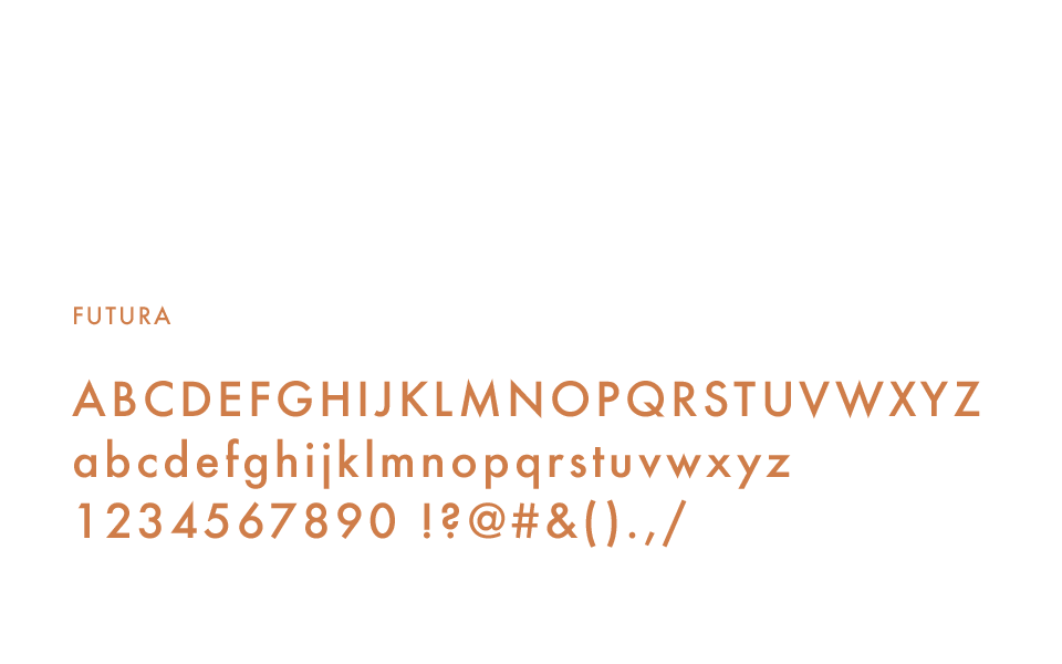 Application iPhone & Android 7 Typographie de l'application