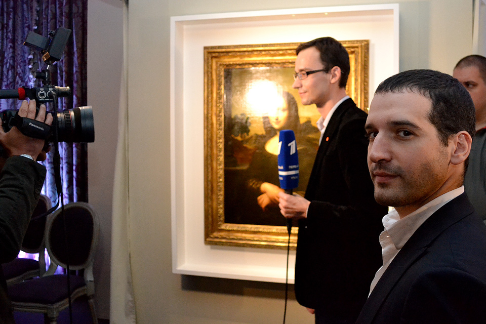 Stratégie « Earlier Mona Lisa » 13 Conférence de presse sur l'oeuvre