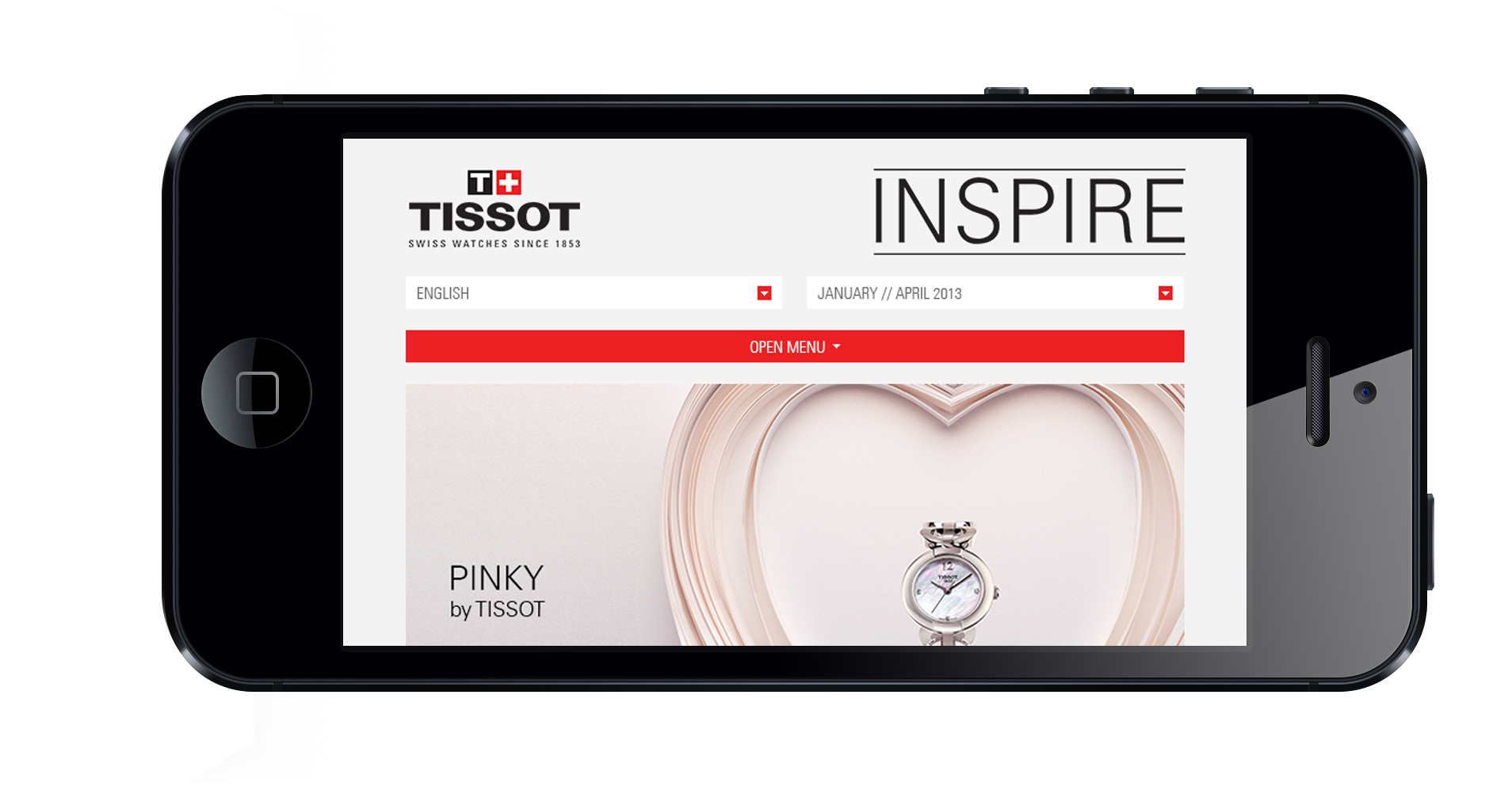 Inspire magazine en ligne 15 Visuel du magazine en ligne sur smartphone