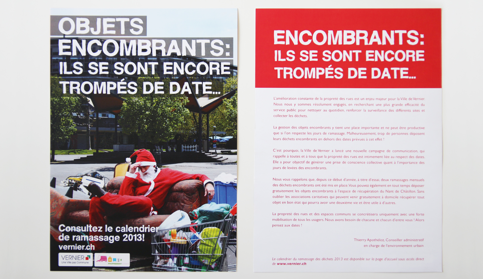 Guérilla marketing "Objets encombrants" 11 Guérilla marketing visuel du flyer
