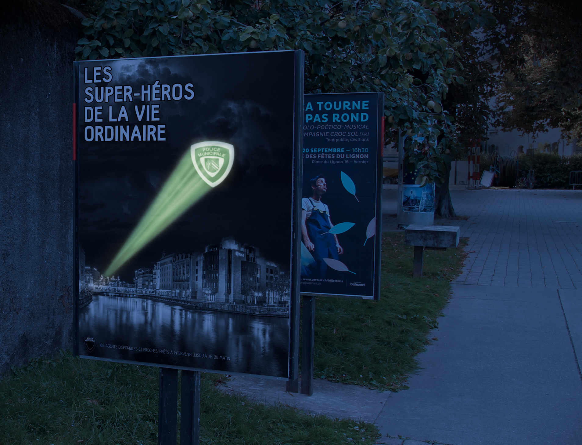 Visuel de l'affiche de la campagne de promotion la nuit