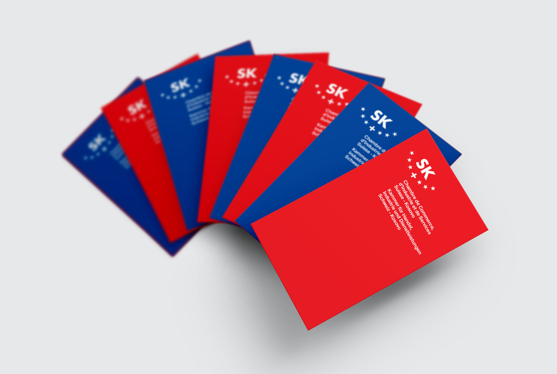 Visuel des cartes de visite