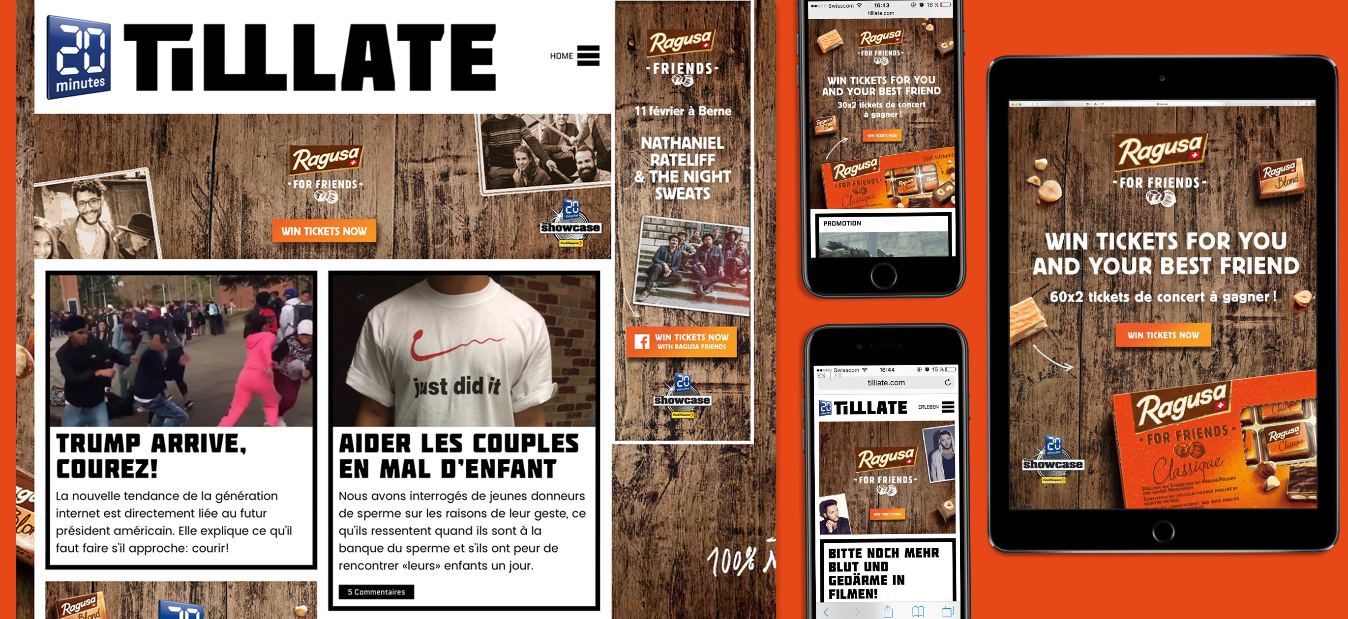 Campagne de conversion optimisée 3 ragusa banners fun