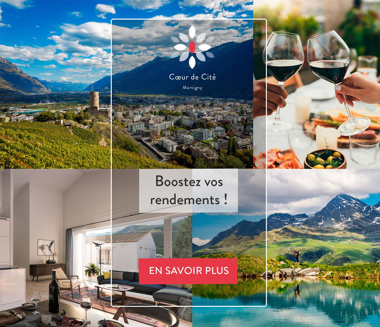Campagne numérique pour vendre des appartements d’investissement 5 Halter themes 1