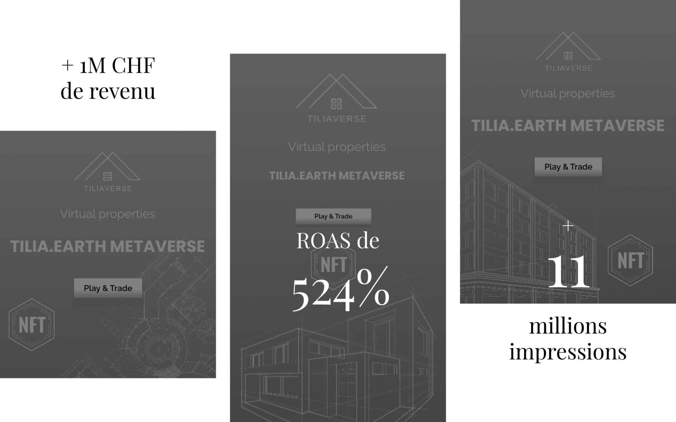 Libérer le potentiel de croissance : Comment une campagne numérique a transformé les ventes de NFT 2 Banner Leads FR scaled
