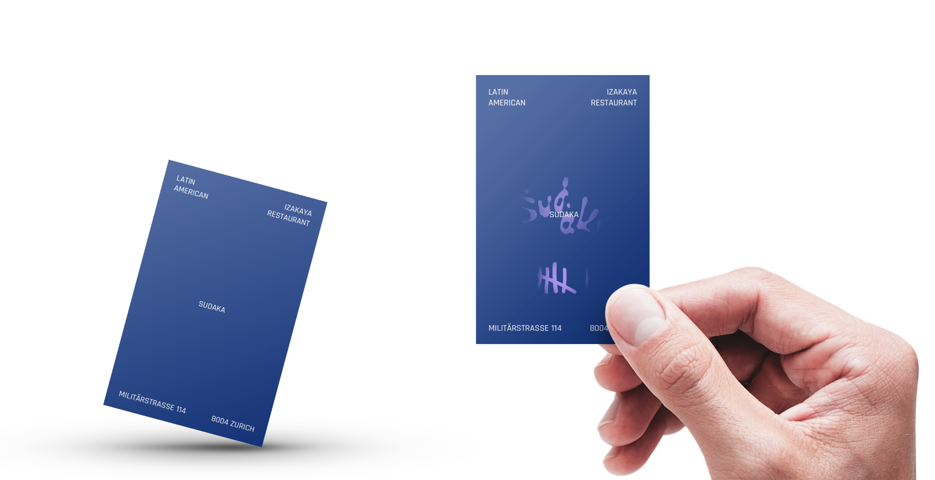sudaka business card mockup